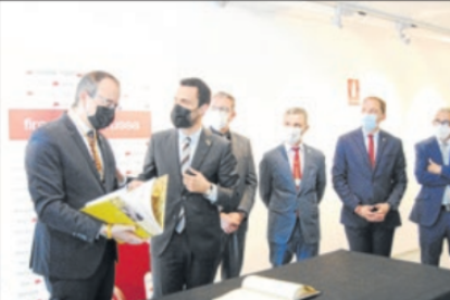 Roger Torrent: “La Fira de Sant Josep és
bàsica per a la recuperació econòmica”