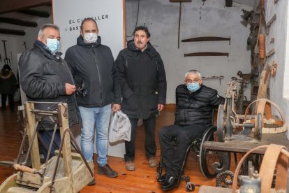 El vicepresident Jordi Latorre va visitar el Museu del Pagès.