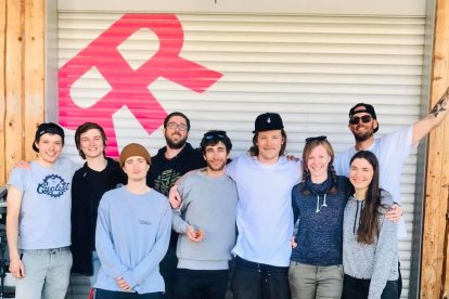 El lleidatà Josep Térmens durant una prova de BTT, la seua especialitat dins del ciclisme.