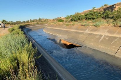 Imatge de l'esfondrament