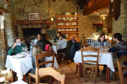 Imatge d’esquiadors ahir a les pistes de Baqueira.