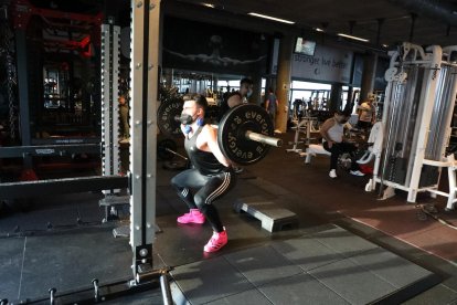 La plantilla del Mollerussa, ahir en la tornada de l’equip a l’activitat.