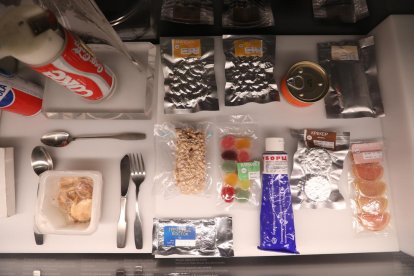 L’assessor científic Rafael Clemente, durant la presentació de l’exposició ‘Apollo 11. L’arribada de l’home a la Lluna’, ahir.