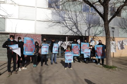 Pedro Sánchez va exercir d’estrella convidada de la campanya del PSC a Lleida.