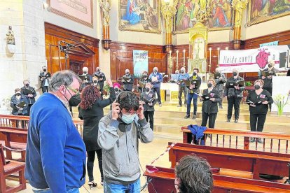Lleida canta als herois de la pandèmia