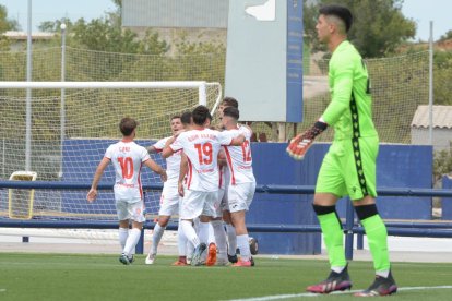 El Lleida es va emportar tres punts d’or de la Ciutat Esportiva de Bunyol.