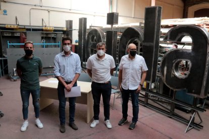 Lleida instal·larà lletres de grans dimensions amb el nom de la ciutat com a reclam turístic