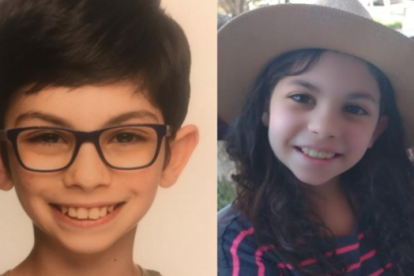 Els germans Kristian i Amantia Toska.