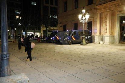 Centenars de persones en la tercera manifestació a Lleida contra l'empresonament de Pablo Hasél