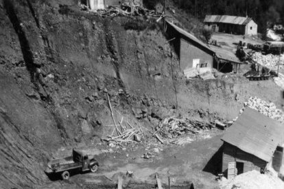 Tuberías de suministro de una central hidroeléctrica.