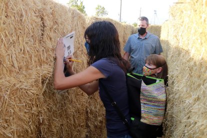 Joves de Sant Ramon organitzen un laberint de palla a l'agost per dinamitzar el municipi i atraure visitants