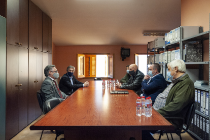 ERC ofreció ayer un mítin en Tàrrega.