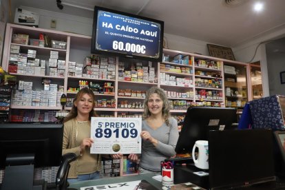 El estanco situado en el número 83 de la calle Major de Almacelles vendió un décimo de un quinto.