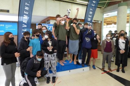 Arnau Portero va quedar segon en la categoria d’electrònica.