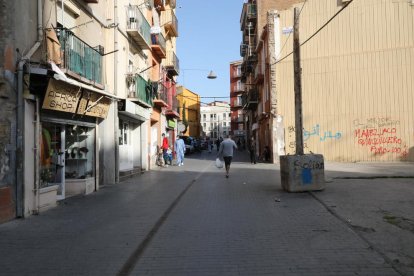 La actuación tuvo lugar el viernes pasadas las diez de la noche en la calle Boters de Lleida.