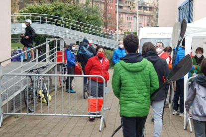 Núria Vilarrubla va donar ahir l’única victòria per a Lleida en la primera jornada de la Copa d’Espanya.