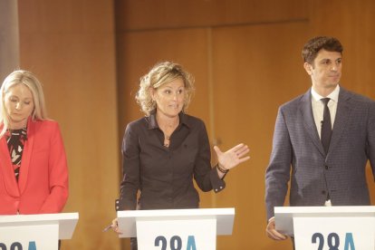 El debat a sis del grup SEGRE va servir de tancament de la campanya electoral.