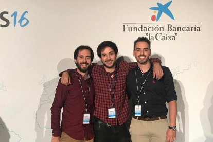 Enric Ros, ahir a l’Institut de Recerca Biomèdica de Barcelona.