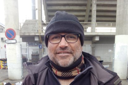 Víctor Ruiz, presidente de la Mariola y paradista.