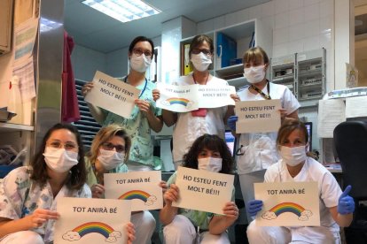 Imatge d’esperança de l’Associació Alba de Tàrrega.