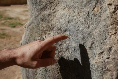 Imagen de la Cova Gran de Santa Linya, donde se excava desde hace 15 años y paraíso de escaladores.