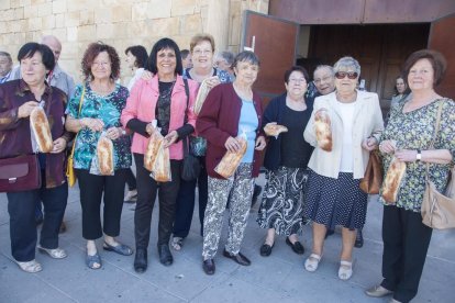 Moment de l’exhibició de tractors de Gra.