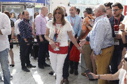 Díaz espera que Sánchez s’envolti dels millors perquè el PSOE sigui alternativa