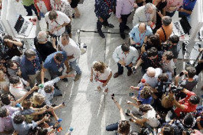 Díaz espera que Sánchez s’envolti dels millors perquè el PSOE sigui alternativa