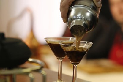 Una de les participants del concurs.