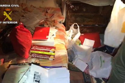 Imatge d’una de les habitacions de la casa.