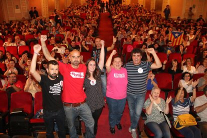 El consistori de Guissona va tancar les portes per “dol democràtic”.