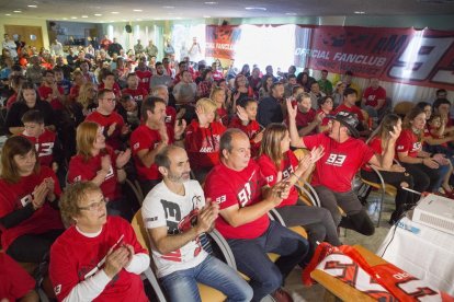 Marc Màrquez i Andrea Dovizioso, durant la seua lluita al circuit de Sepang.