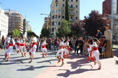 Complet ahir a les firetes, que hi seran fins al 12 d’octubre.