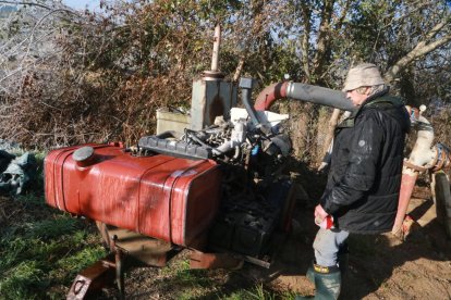 La lluita contra el fred suposa més costos al posar en funcionament maquinària per al reg i per tractar també els arbres.