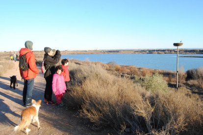 Alguns dels esquiadors que ahir van gaudir de la neu a Baqueira.