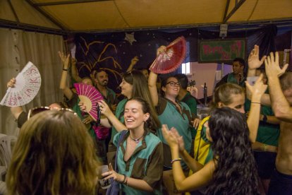 El espectáculo “Asteroid” de Campi Qui Pugui, en Golmés.