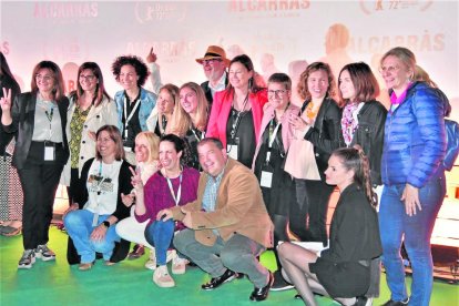 Personal  -  Toda la preparación y puesta en marcha del evento cinematográfico en la Llotja reunió a casi 200 personas.