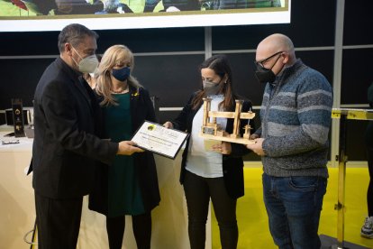 La consellera de Drets Socials, Violant Cervera, va ser l’encarregada d’obrir el certamen de les Borges.