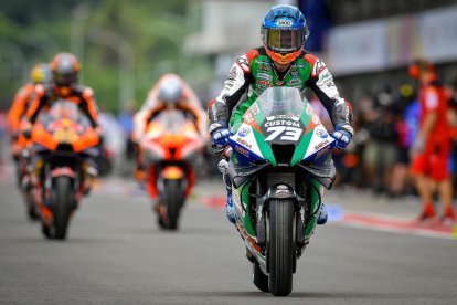 Momento en el que Marc sale rodando por la escapatoria.