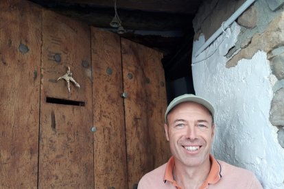 El president de la Diputació, Joan Talarn, va presentar ahir a Moror, el nou traçat de la via.