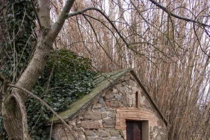 El riu Sió a l’altura d’Agramunt, capital de la subcomarca de la Ribera del Sió.
