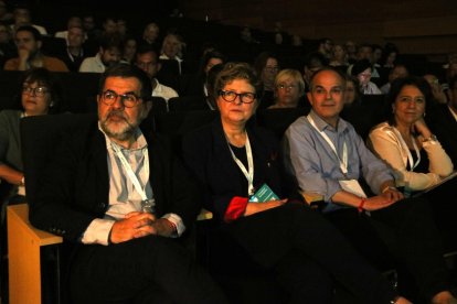 Maragall estuvo arropado por Junqueras y Vilalta en su proclamación como alcaldable de Barcelona.
