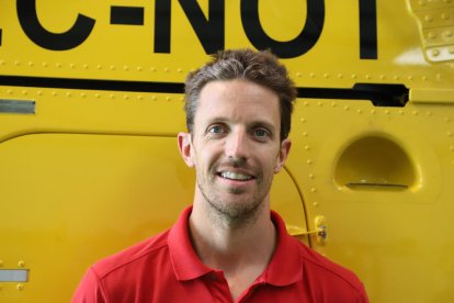 Pol Tomás es piloto desde el año 1993 y Marc Morer operador de grúa desde hace 16 años.