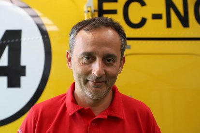 Pol Tomás es piloto desde el año 1993 y Marc Morer operador de grúa desde hace 16 años.