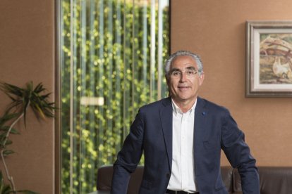 Imatge de la cadena de muntatge de l’empresa a Guissona.