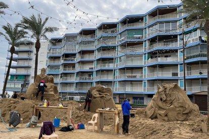 Vuelve el Belén de Arena en Vila-seca con un homenaje a la historia del arte
