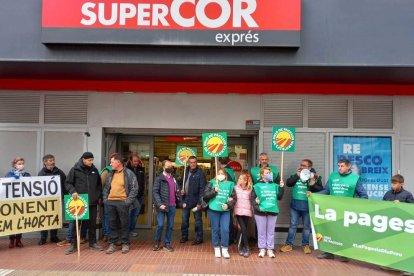 Agricultors protesten a Lleida per la crisi de preus al sector