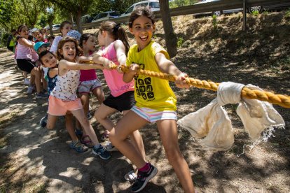La jornada se completó con juegos infantiles.