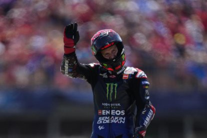 Àlex Márquez va recordar el seu germà acabat d’operar.