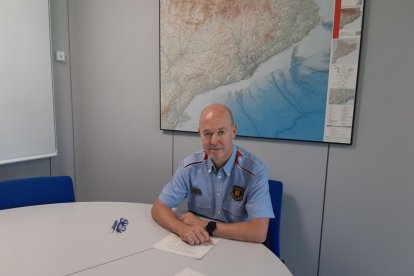 Jordi Cortasa, de la Unitat d’Atenció al Ciutadà de los Mossos.